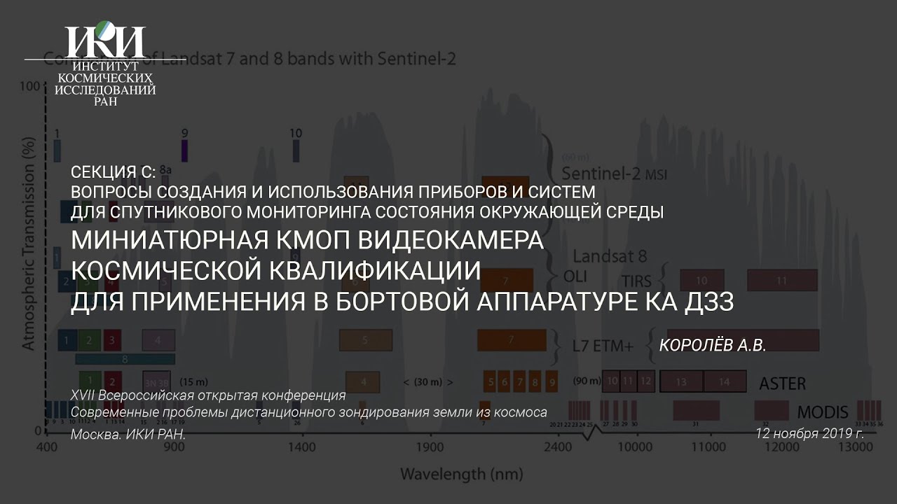 XVII.C.08 - Миниатюрная КМОП видеокамера космической квалификации - Королёв А.В.