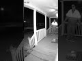 Vanishing Act on Front Porch #shorts #viral #paranormal #caughtoncamera #ringdoorbell #ghost #scary