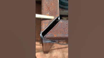 how old welders fill large gaps in thin square tubes #welding #welder #metalworking #fabrication