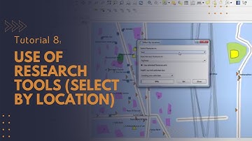 Tutorial 8: Use of Research tools (Select by location) - QGIS 2.0 - TY BSc. IT practical exam