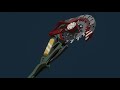 【blender】EVA02 New02α Chainsaw type Weapon(Evangelion3.0+1.0)