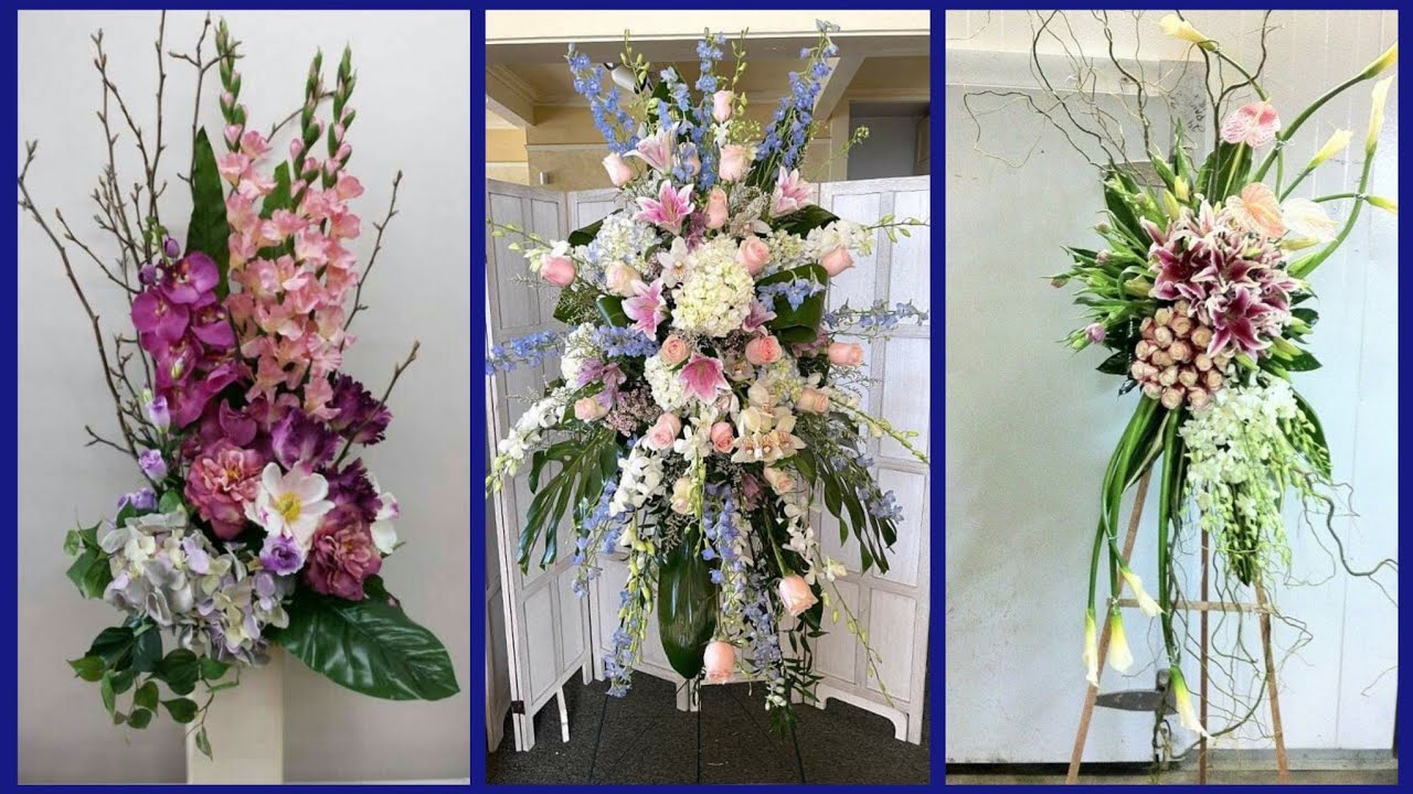 most beautiful ikebana new Flowers arrangements YouTube