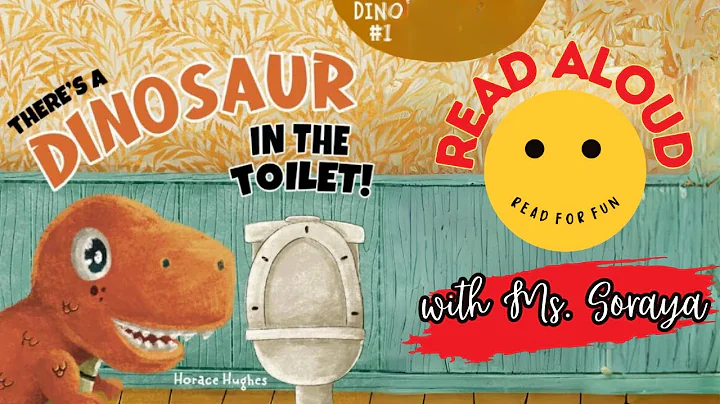 Read Aloud for Kids | There's a Dinosaur in the Toilet! | Funny Rhyming Read Aloud | Read For Fun