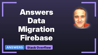 Migrate Firestore data between Firebase projects