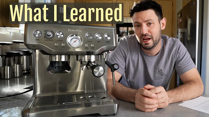 Espresso kicked my ASS! My Honest Breville Barista Espress Machine Review