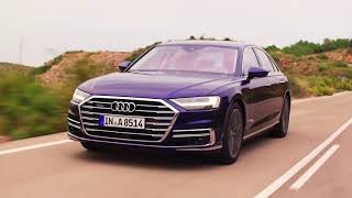New Audi A8 2018 review   the most high tech car ever