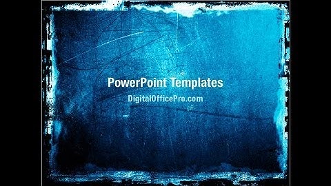Grunge Pattern PowerPoint Template Backgrounds - DigitalOfficePro #05328