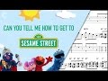 Clarinet  - Sesame Street - Theme Song - Sheet Music, Chords, & Vocals