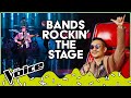 Incredible BANDS rockin' the Blind Auditions of The Voice | Top 10