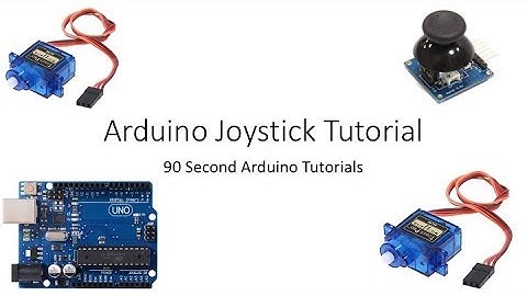 Arduino Joystick with Servo Motors