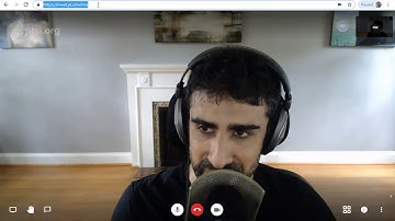 Getting into the jitsi video room!