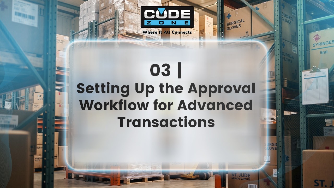 Setting Up the Approval Workflow for Advanced Tran - YouTube