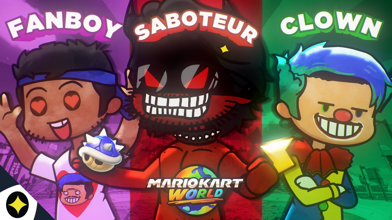 MARIO KART mais j'ai rajouté des rôles ! 🏎️