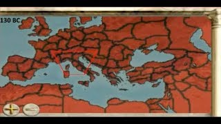World Conquest Timelapse! 270 BC to 130 BC (280 turns); Rome Total War Julii campaign