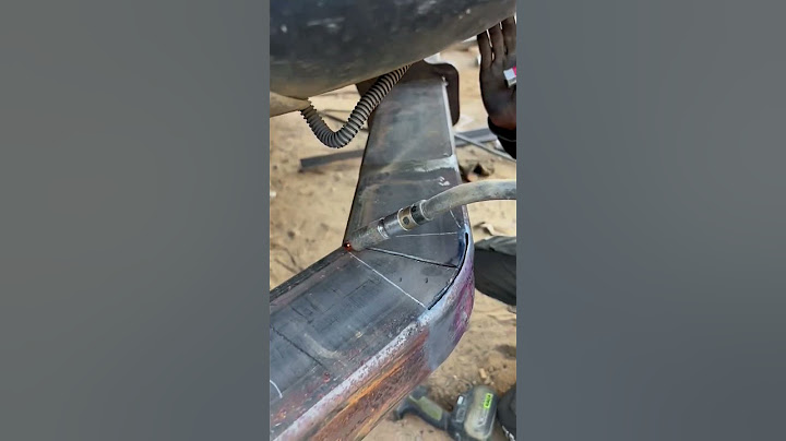 Truck front bumper welding process