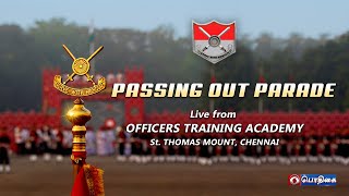 🔴Live:  PASSING OUT PARADE | Officers Training Academy, Chennai | 09 - 09 - 2023