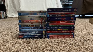 My Pixar Blu-ray Collection