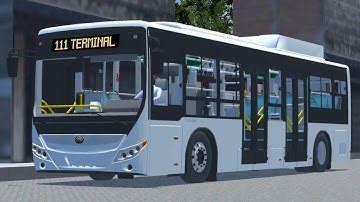 [PBS]2025 #13: Yutong E10SK - Mapa Barreiros 3 Linha 111 Terminal