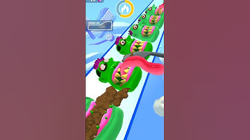Teeth Runner All Levels Gameplay Walkthrough Android, IOS #shorts
