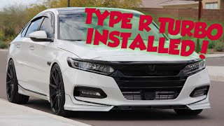 2018+ Accord Type R Turbo Install Part 2 of 2