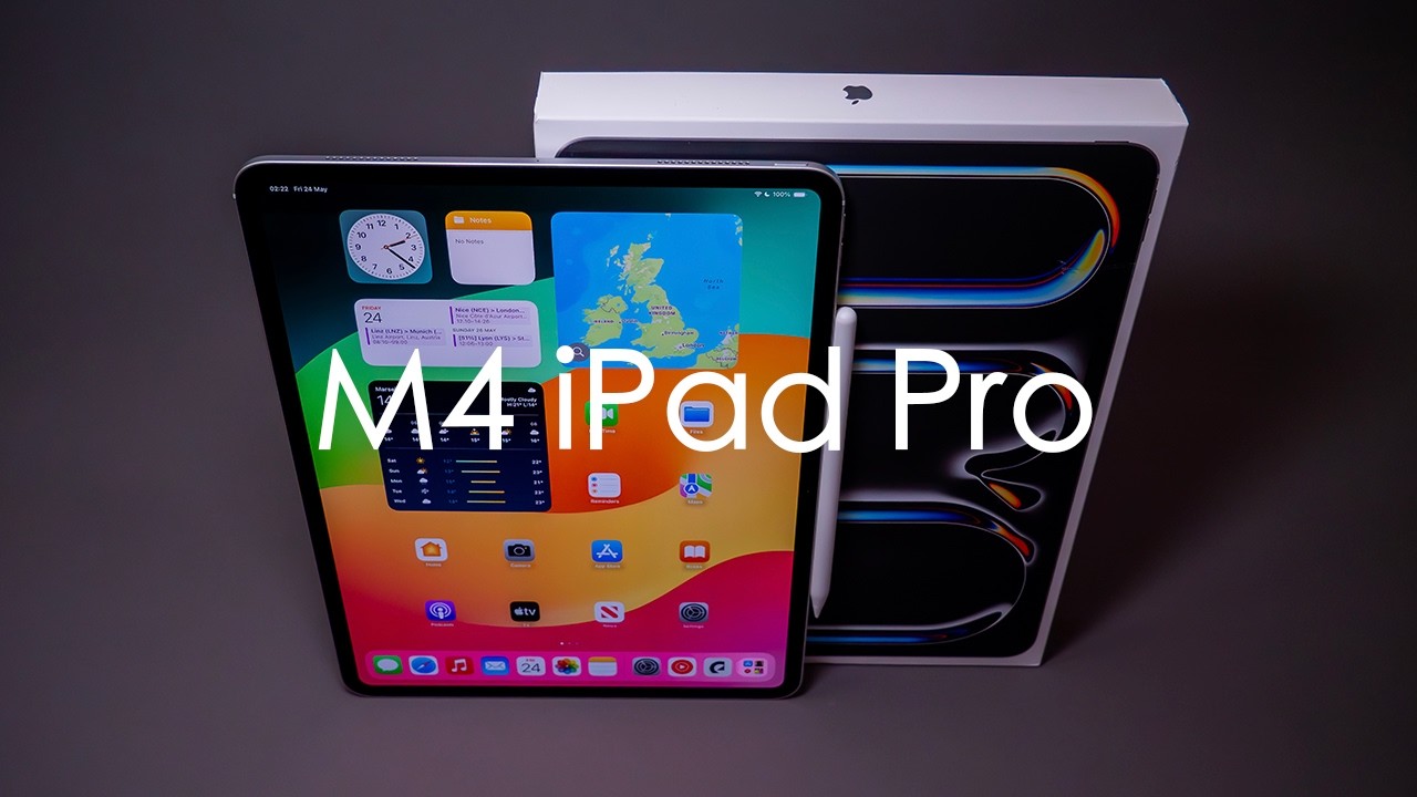 iPAD Pro M4 1Tセット M4 iPAD PRO UNBOXING (EU) - YouTube