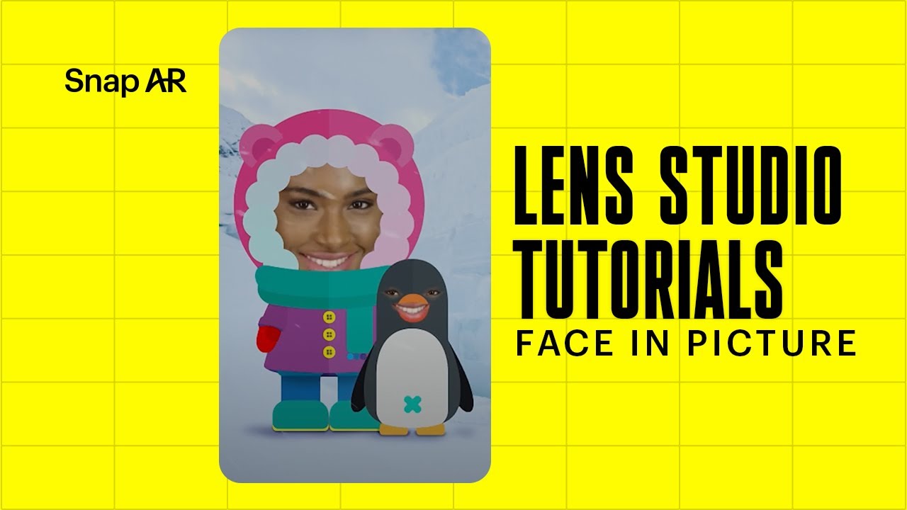 How to use Face In Picture Template to make a Snapchat Lens in