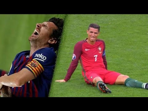جميع اصابات افضل اللاعبين في العالم موثر جدا