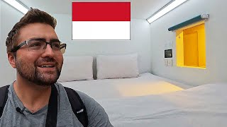 $10 Capsule Hotel in Modern Jakarta