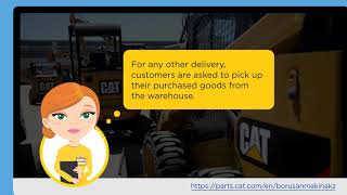 Online store for Cat spare parts. Video instruction. screenshot 1