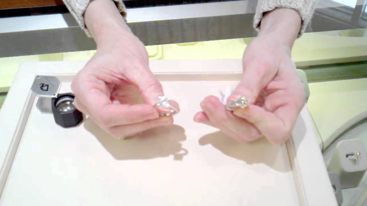 How to tell if a diamond is real or fake. www.bagssaleusa.com/product-category/speedy-bag/ - YouTube