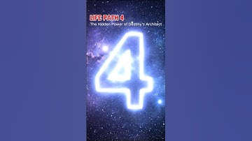 Life Path 4: The Hidden Power of Destiny’s Architect #numerology #lifepath4
