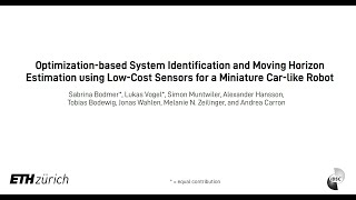 System Identification and Moving Horizon Estimation using Low-Cost Sensors for Chronos