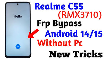 Realme C55 Frp Bypass android 15 | realme c55 frp bypass share article not working | realme c55 frp