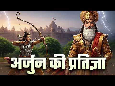 अर्जुन की प्रतिज्ञा : द्रोणाचार्य का आगमन || Mahabharat Part 12