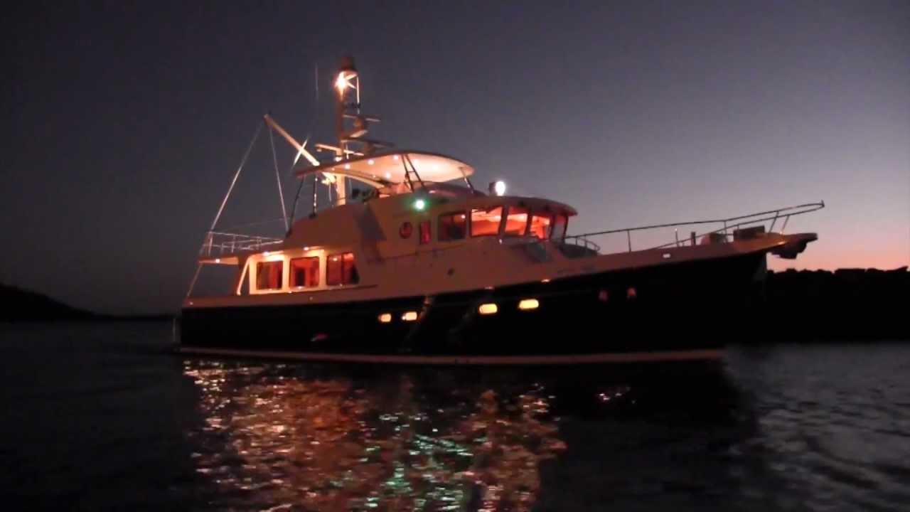 Selene 57 Trawler Yacht cruising the Pacific Northwest YouTube