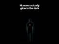 Humans Glow in the Dark 😳👀