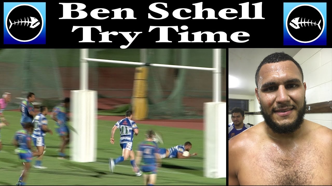 2016 Ben Schell Try Time ~ CDRL Final Week 2 ~ Cairns Brothers v ...