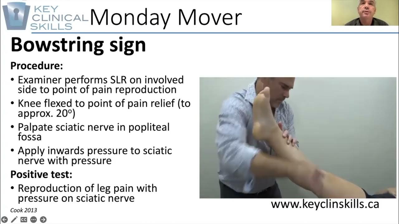 Bowstring Test YouTube