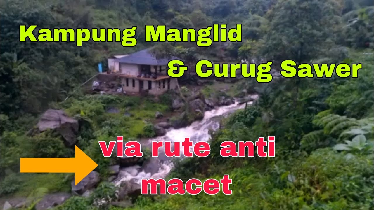 Pesona kampung Manglid dan curug Sawer.