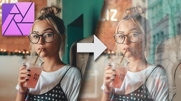 Easy Window Reflection Effect | Affinity Photo Tutorial