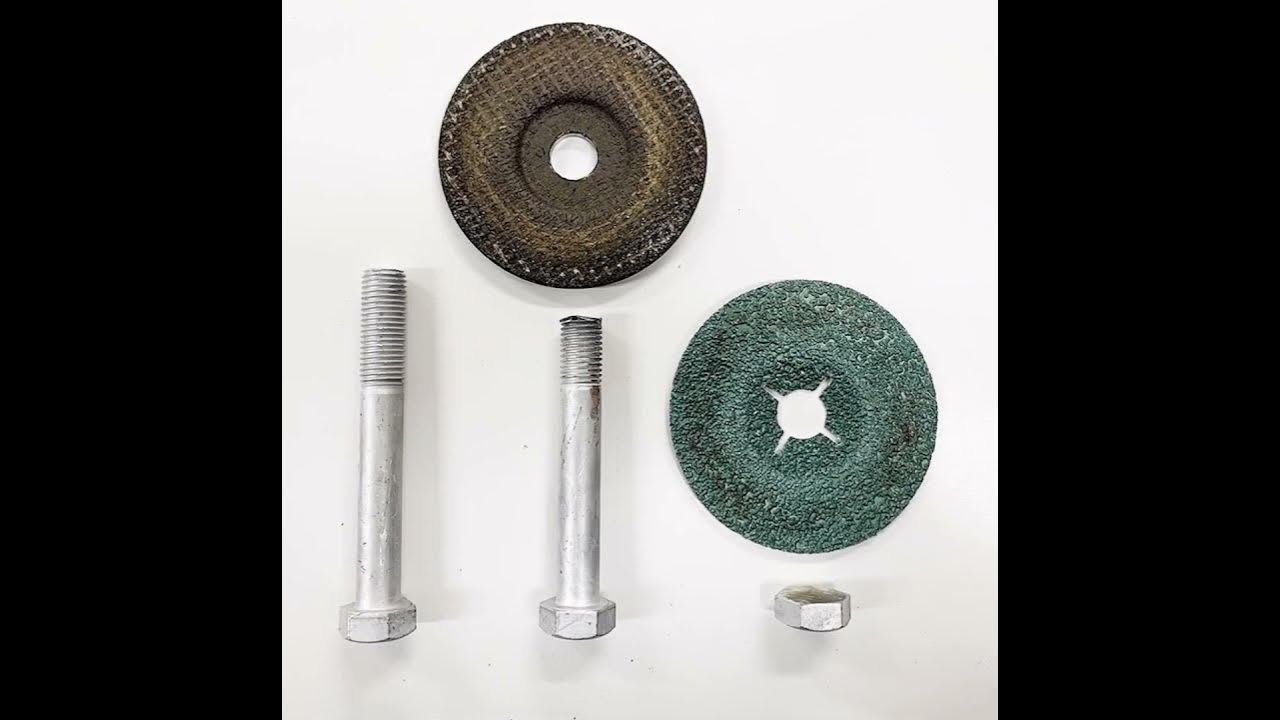 A Grinding Disc That EATS Metal! Victograin VS Traditional Grinding Discs 