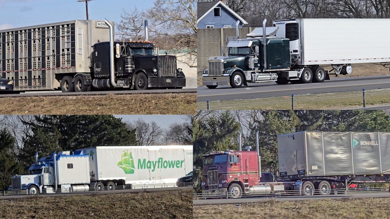 Truck Spotting Vol. 52 (I-75 - Dayton, Ohio)