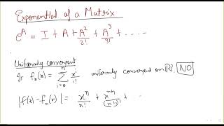Matrix exponents, Matrix Groups, their Tangent Spaces and Lie Bracket