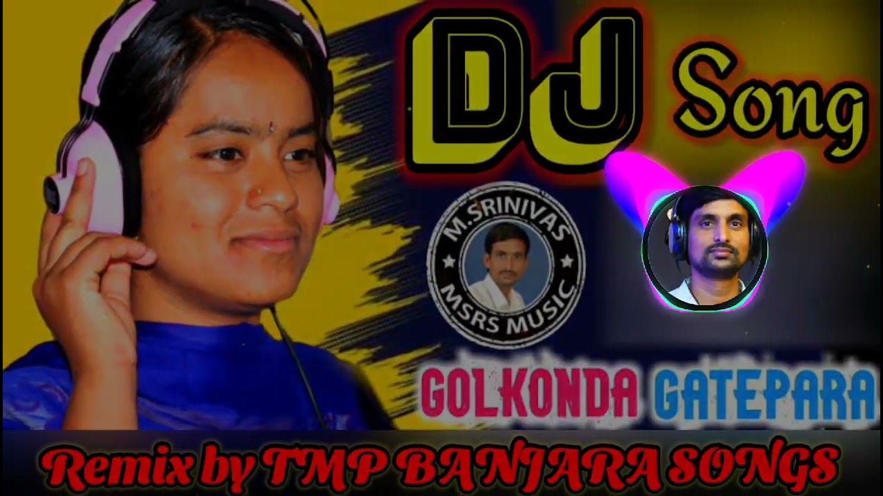 Golkonda gatepara dj song remix by TMP BANJARA SONGS  Srinivas rathod  Jyothi Rathod 
