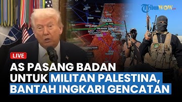 🔴 AS PASANG BADAN UNTUK HAMAS! Bantah Militan Palestina Ingkar Janji Gencatan Senjata dengan Israel