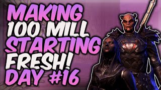 Eso - Making 100 Million Gold On A New Account How To Go From 0 Gold To 100 Million Gold Day