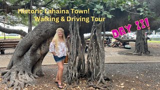 Historic Lahaina Town, Hawaii - Walking & Driving Tour of Fascinating Front Street in Exotic Maui!