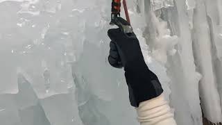 Olya 1/23/2023 Ouray ice climbing