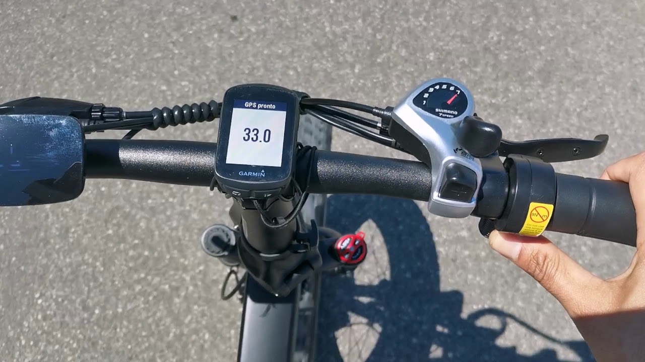 FIIDO M1 VELOCITÀ MASSIMA 36.2 KM - YouTube