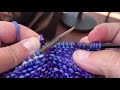 Russian purl vs. Continental (German) purl in knitting